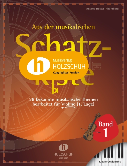Aus der musikalischen Schatzkiste 1 – Klavierbegleitung zu Violine